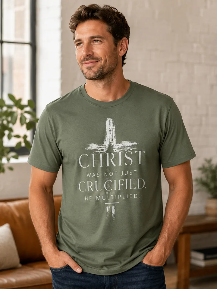 Christ Multiplied – Soft Men’s Faith Tee product image (1)