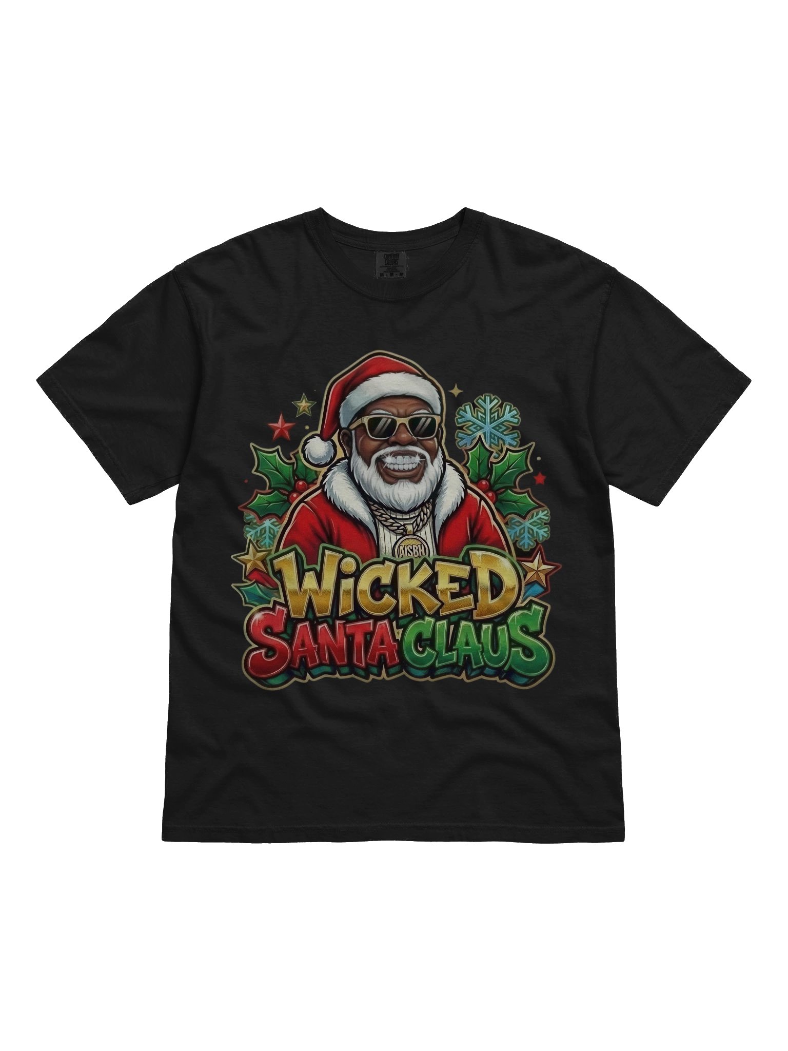 Wicked Santa Claus Festive Christmas T-Shirt product image (1)