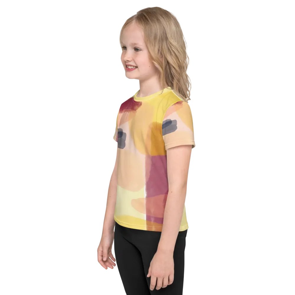 All-Over Print Kids Crew Neck T-Shirt product image (3)