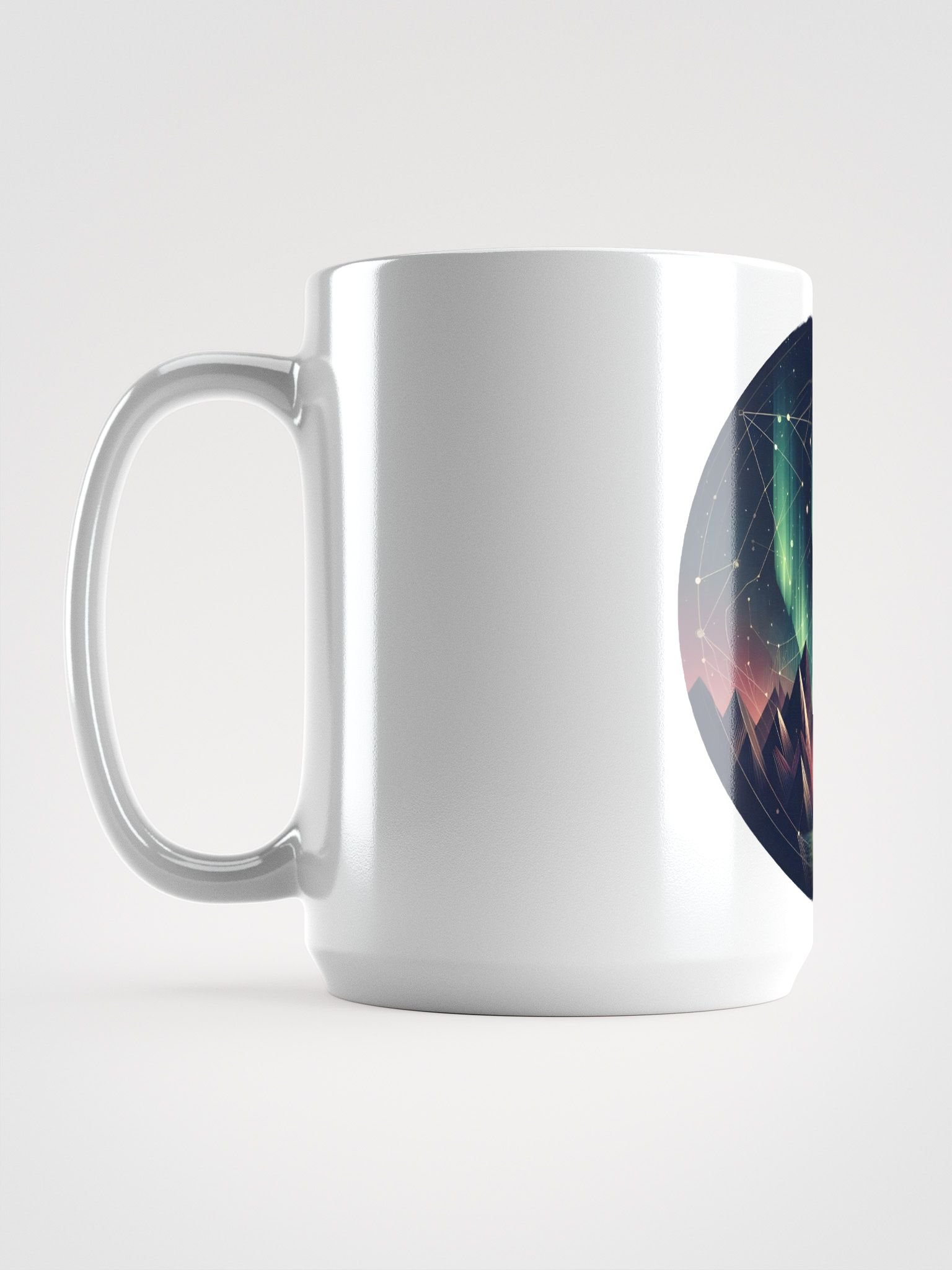 Aurora Borealis Mountain Mug product image (6)