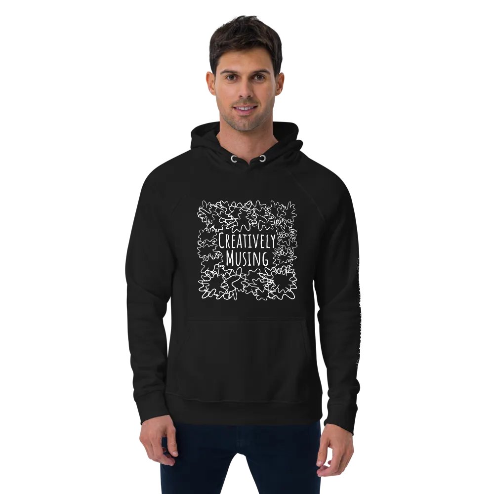 Premium Eco-Friendly White Logo Hoodie product image (1)