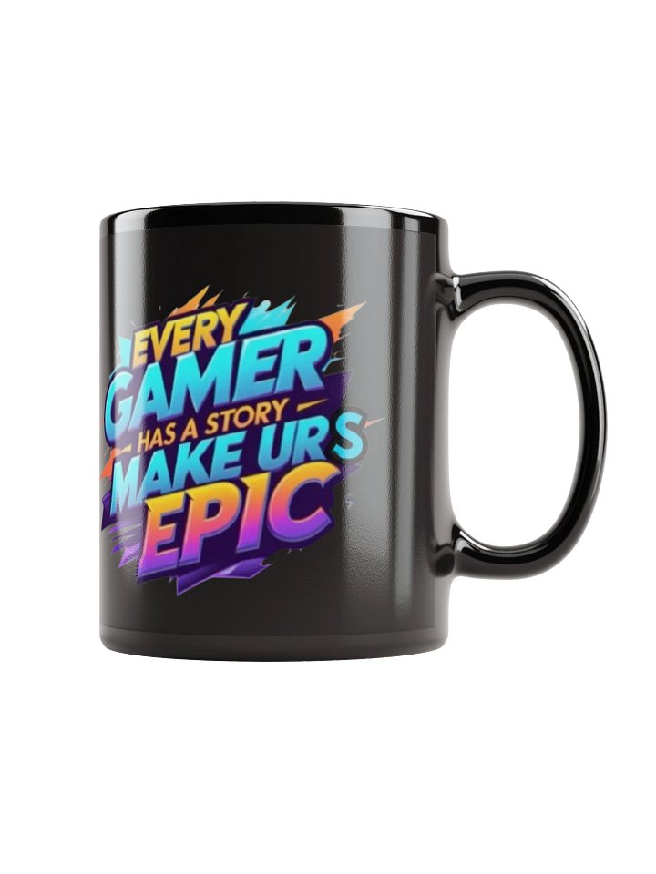 JohnTopGaming Black Glossy Mug product image (1)