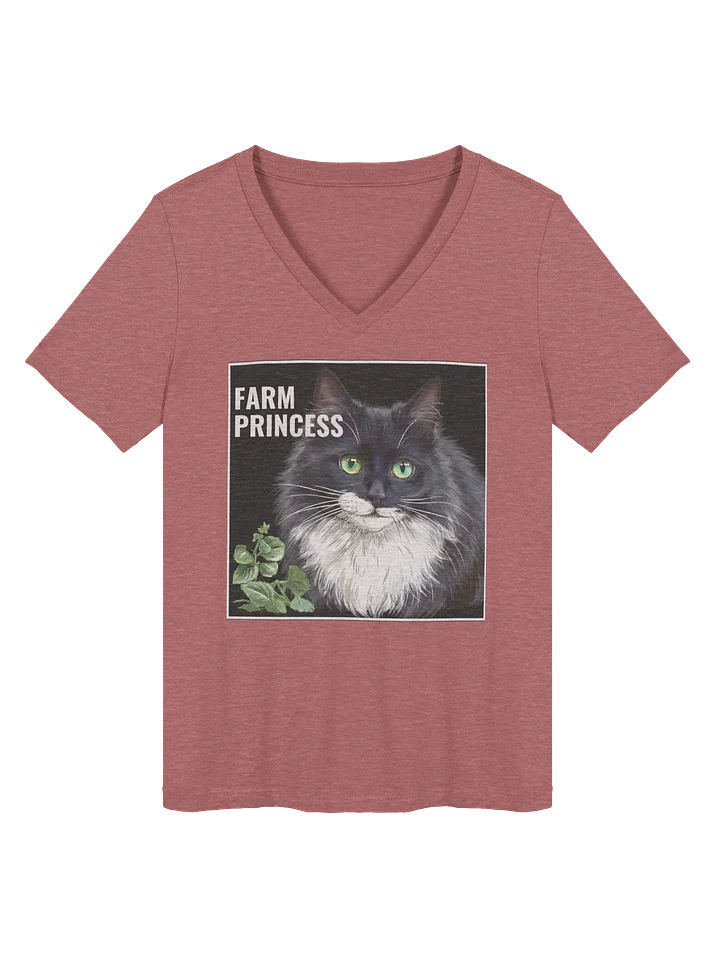 Farm Princess Women's V-Neck Tee product image (1)