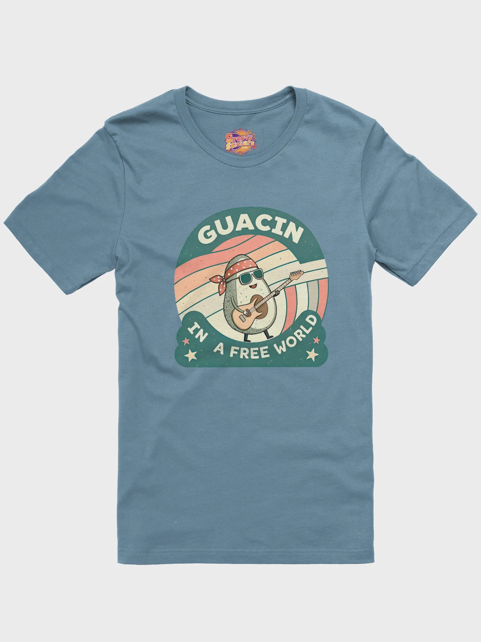 Rockin' Avocado Guitarist T-Shirt product image (1)