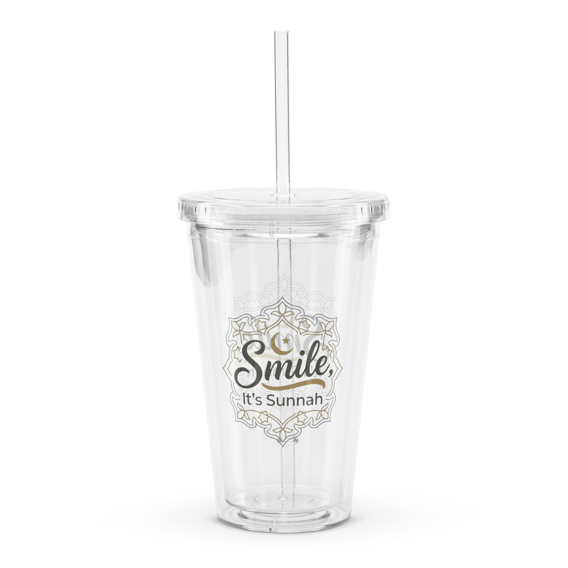 Smile it's Sunnah - Double Wall Clear Tumbler product image (3)