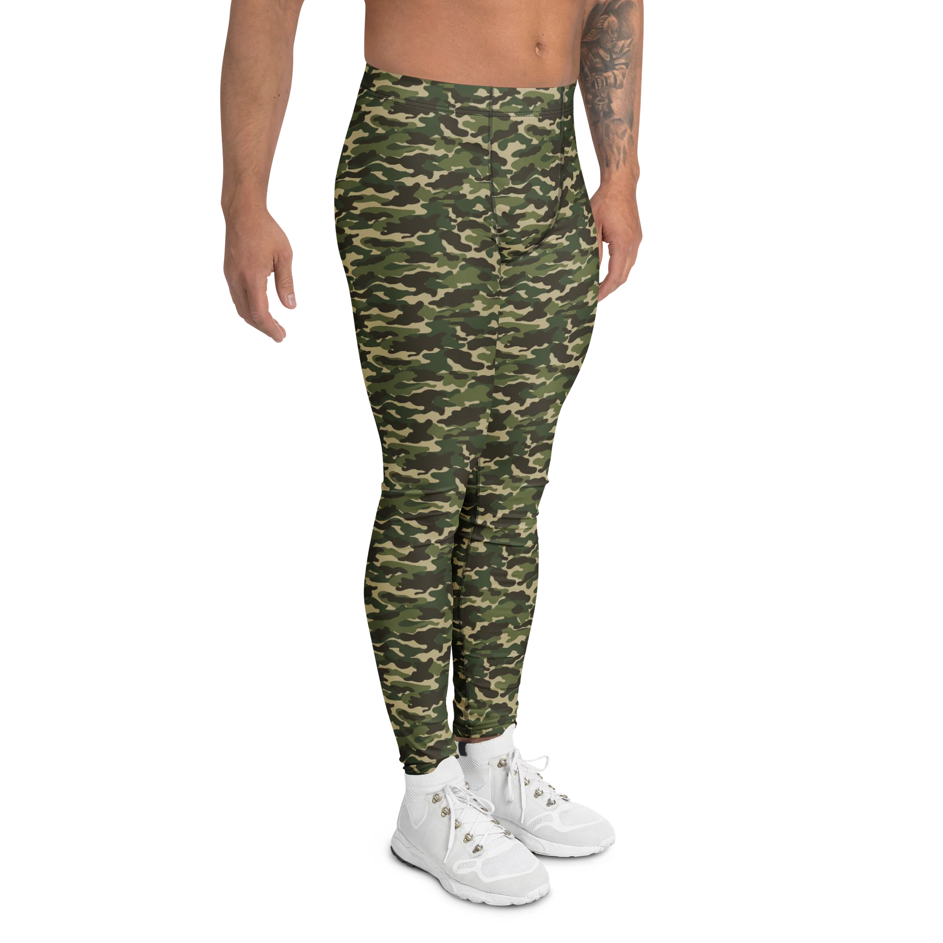 Comfortable Men’s Camo Leggings for Outdoor Wear product image (3)