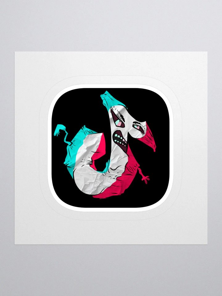 Korny's Tiktok Logo Alt Design Sticker product image (1)