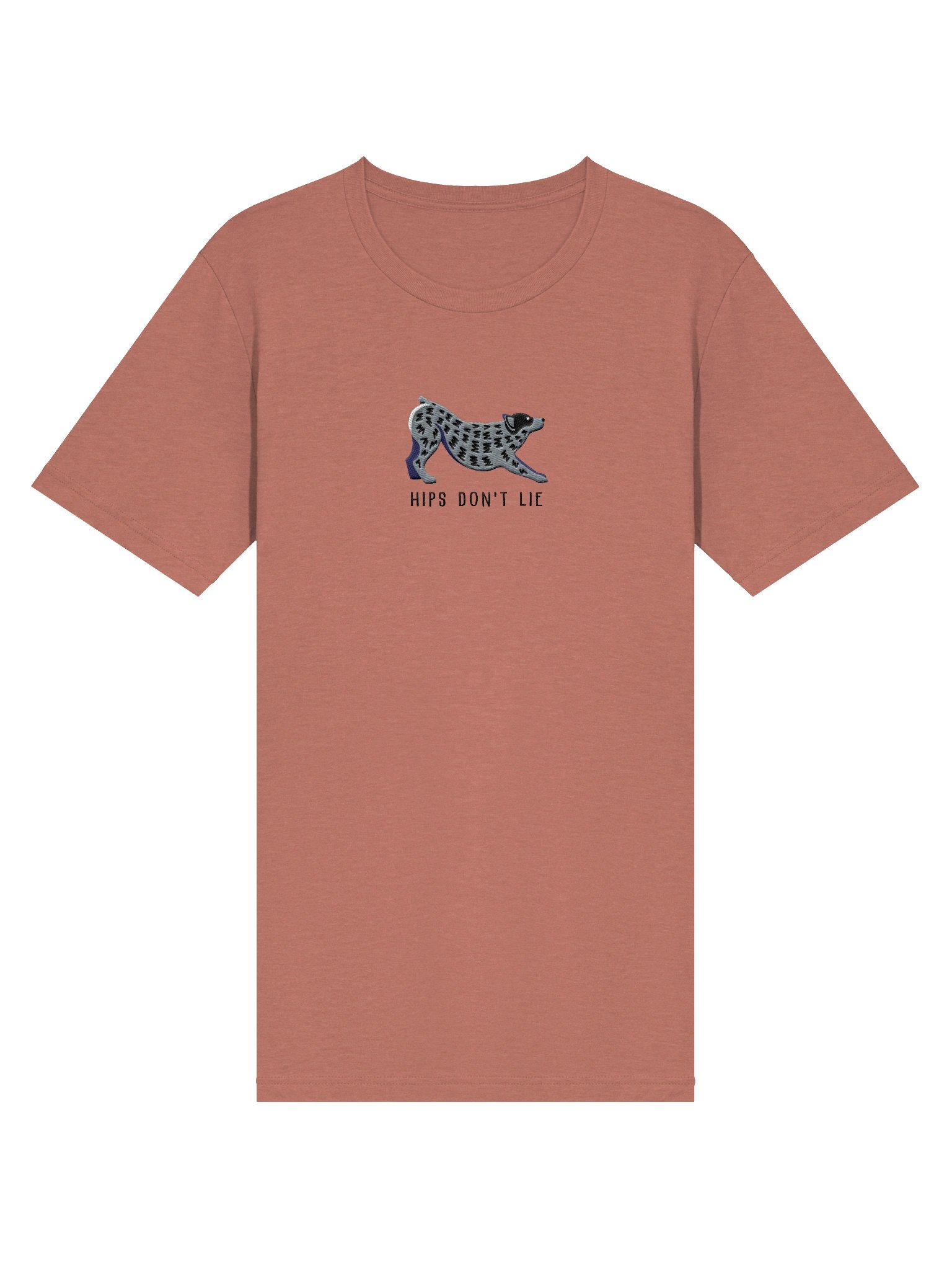 Hips Don't Lie T-Shirt(Embroidered) of an Australian Cattle Dog(Blue Heeler 2) product image (16)