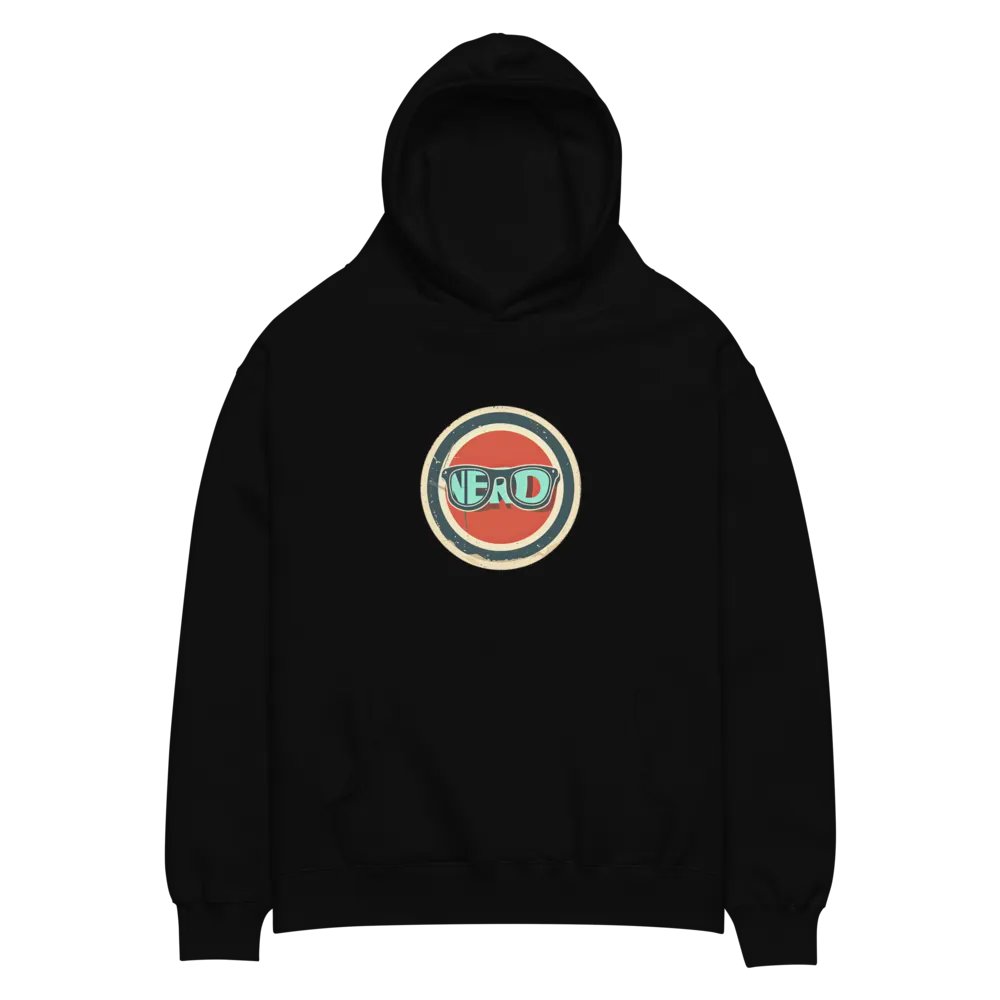 Vintage Nerd Premium Oversized Hoodie product image (2)