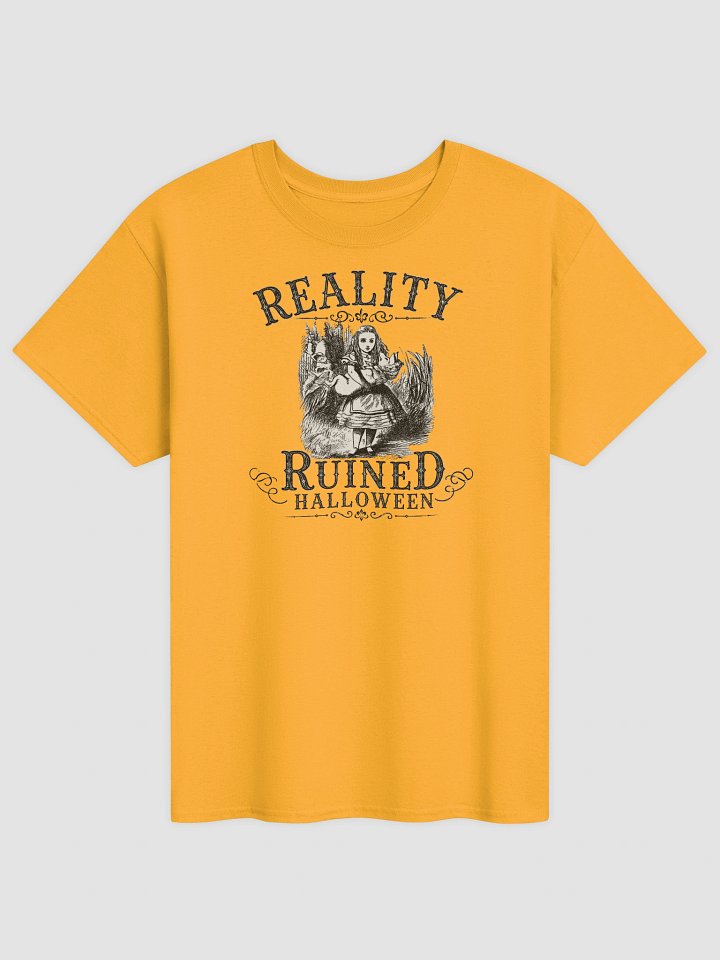 REALITY RUINED HALLOWEEN, Alice, Cotton Unisex Heavyweight T-Shirt product image (1)