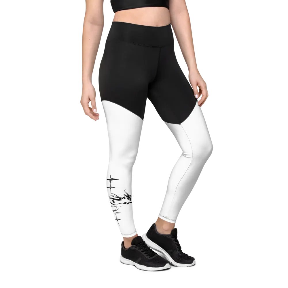 Horse Heartbeat Sports Leggings product image (3)