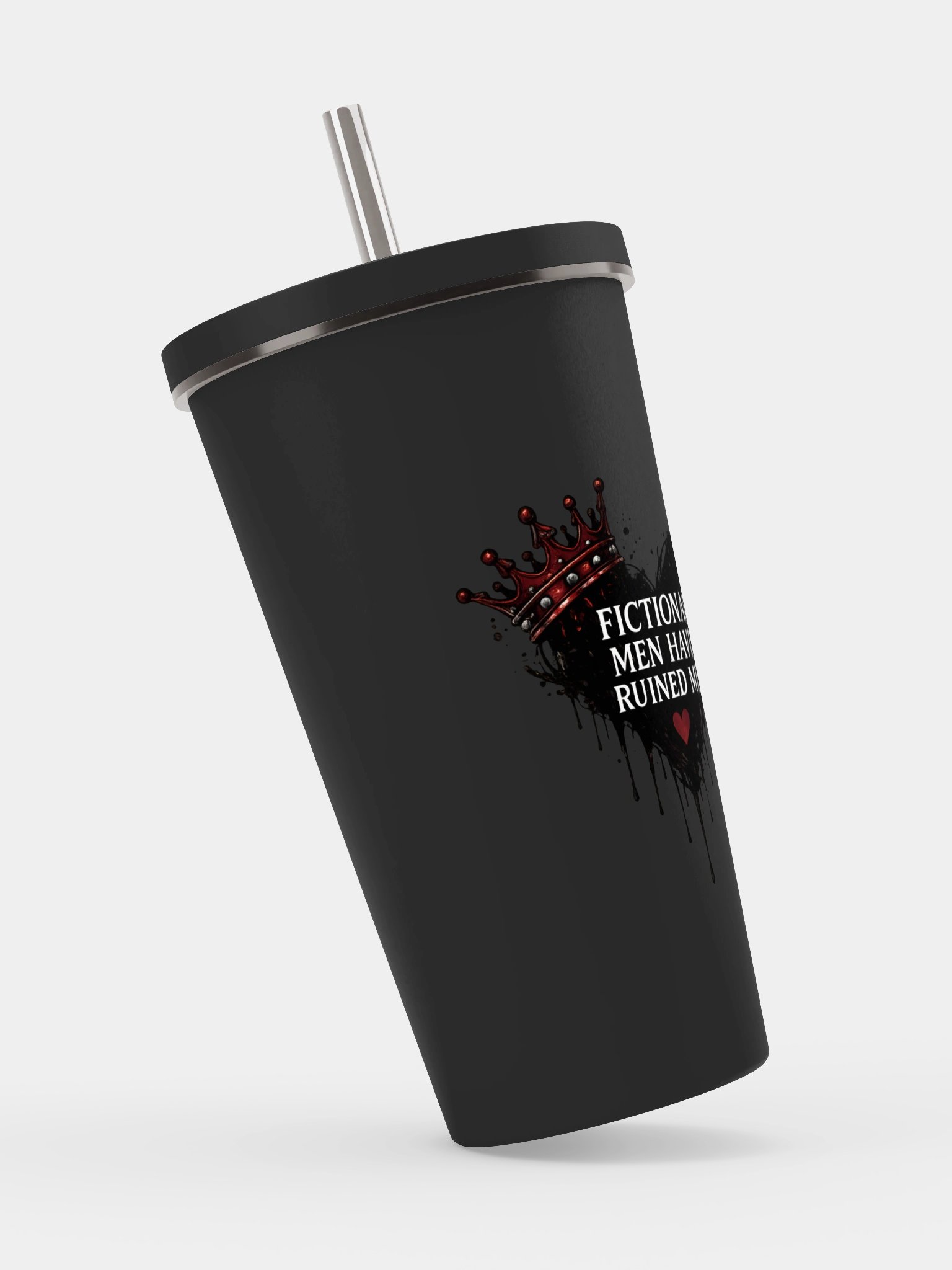 Fictional Men Have Ruined Me - Coffee Tumbler product image (2)