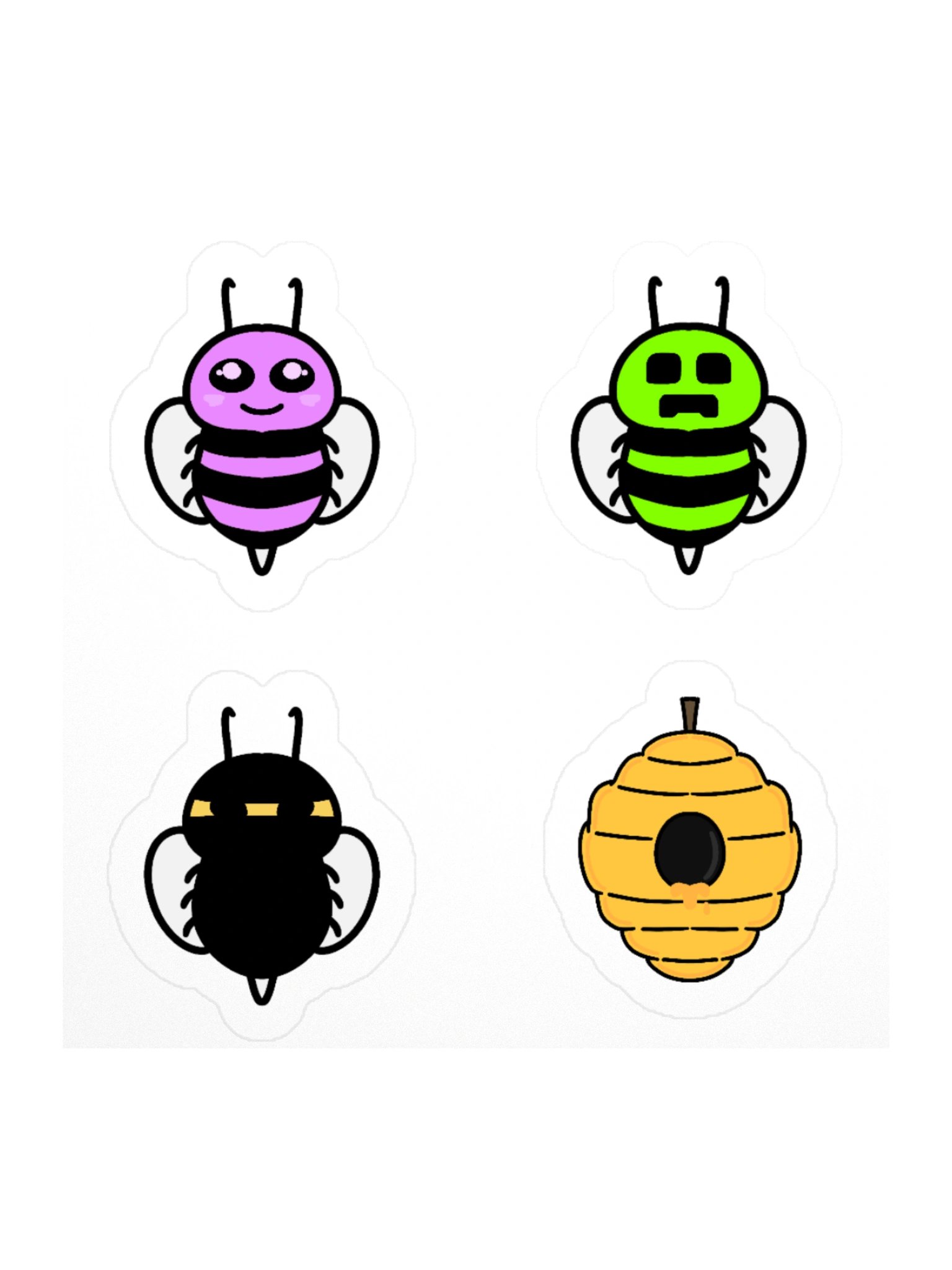 Bee Stickers (Vol. 4) product image (2)