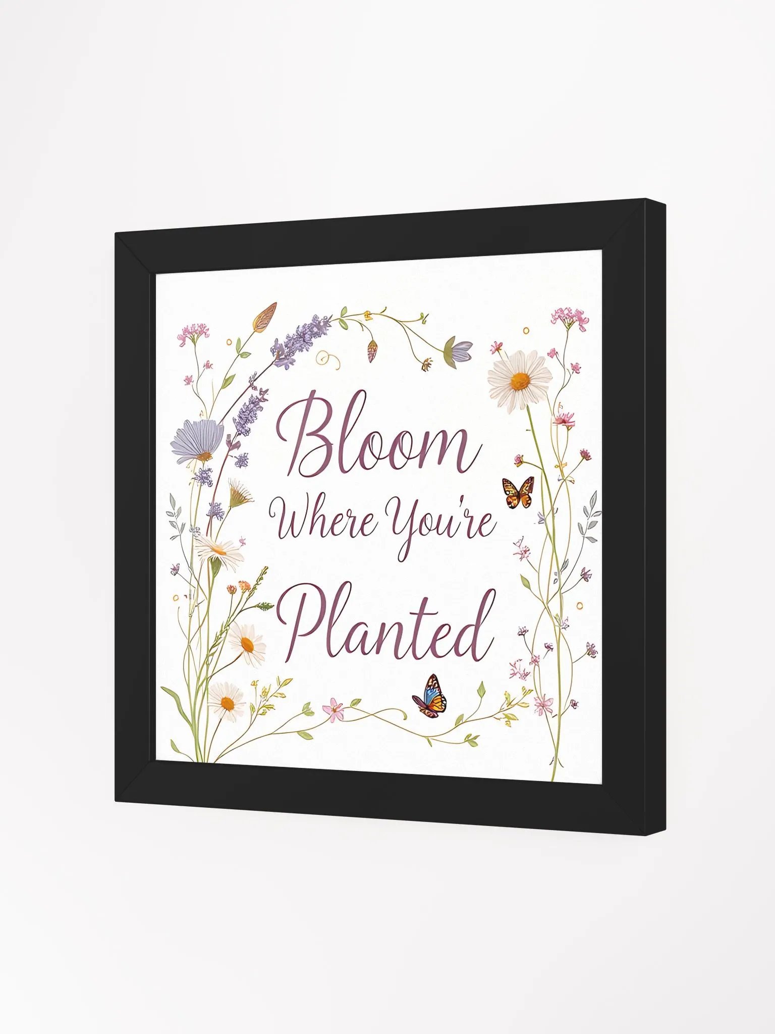 Bloom Where You're Planted Framed Poster product image (20)