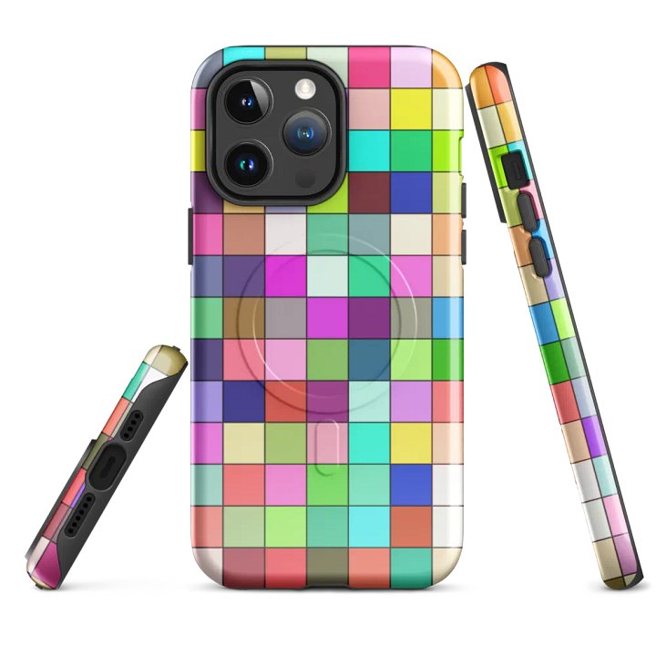 Colorful Squares - MagSafe® Tough Case for iPhone® product image (4)
