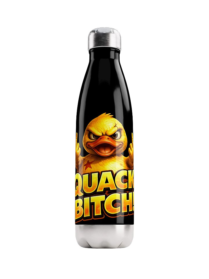 Quack Bitch! water bottle product image (1)