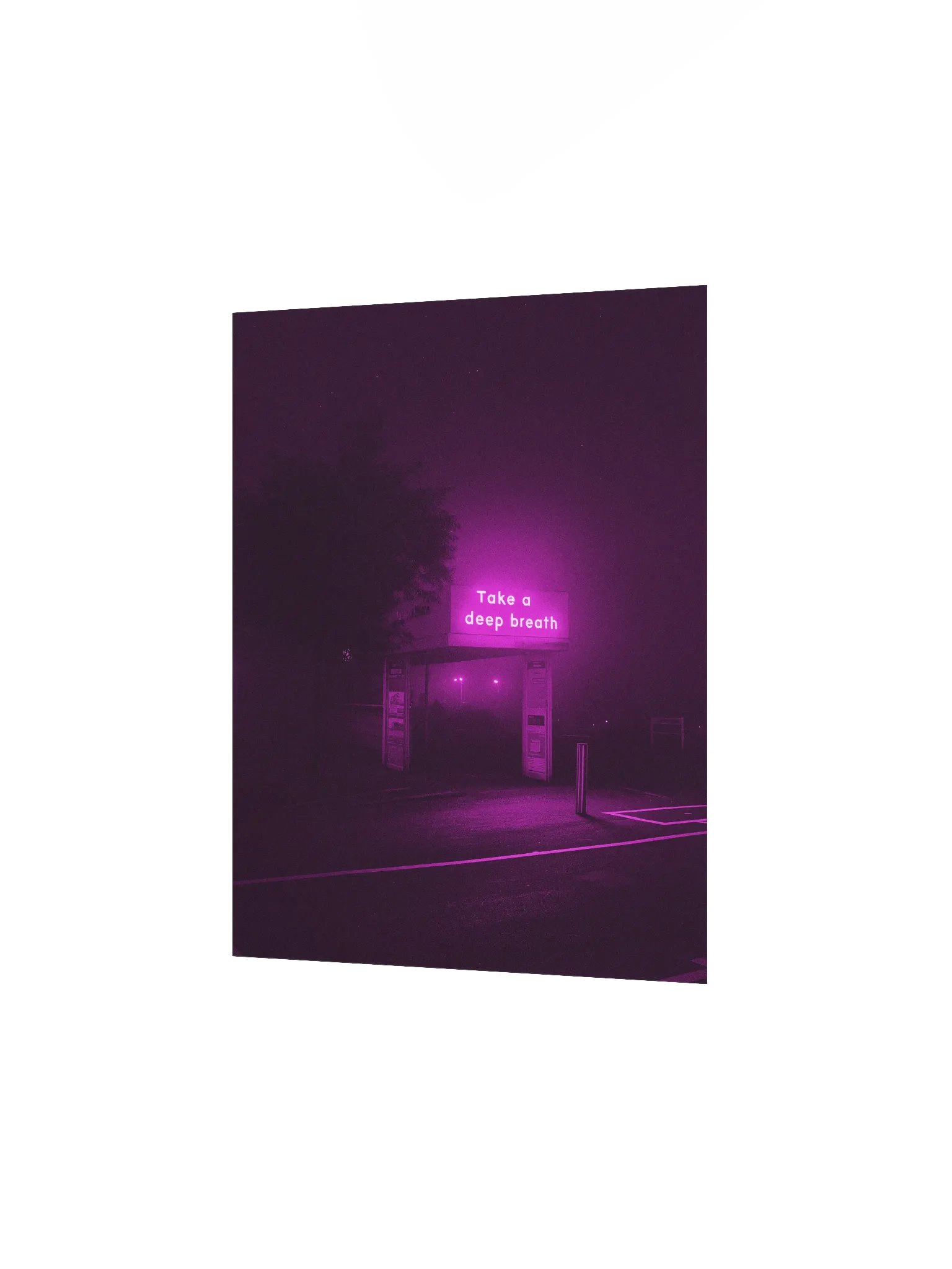 "Take a deep breath" Matte Poster product image (2)