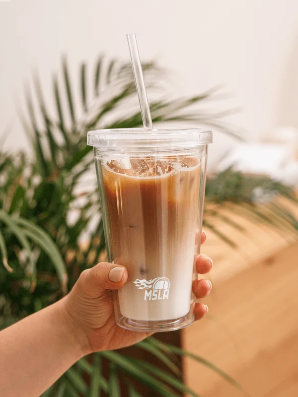 The Front Line - Double Wall Clear Plastic Tumbler product image (2)