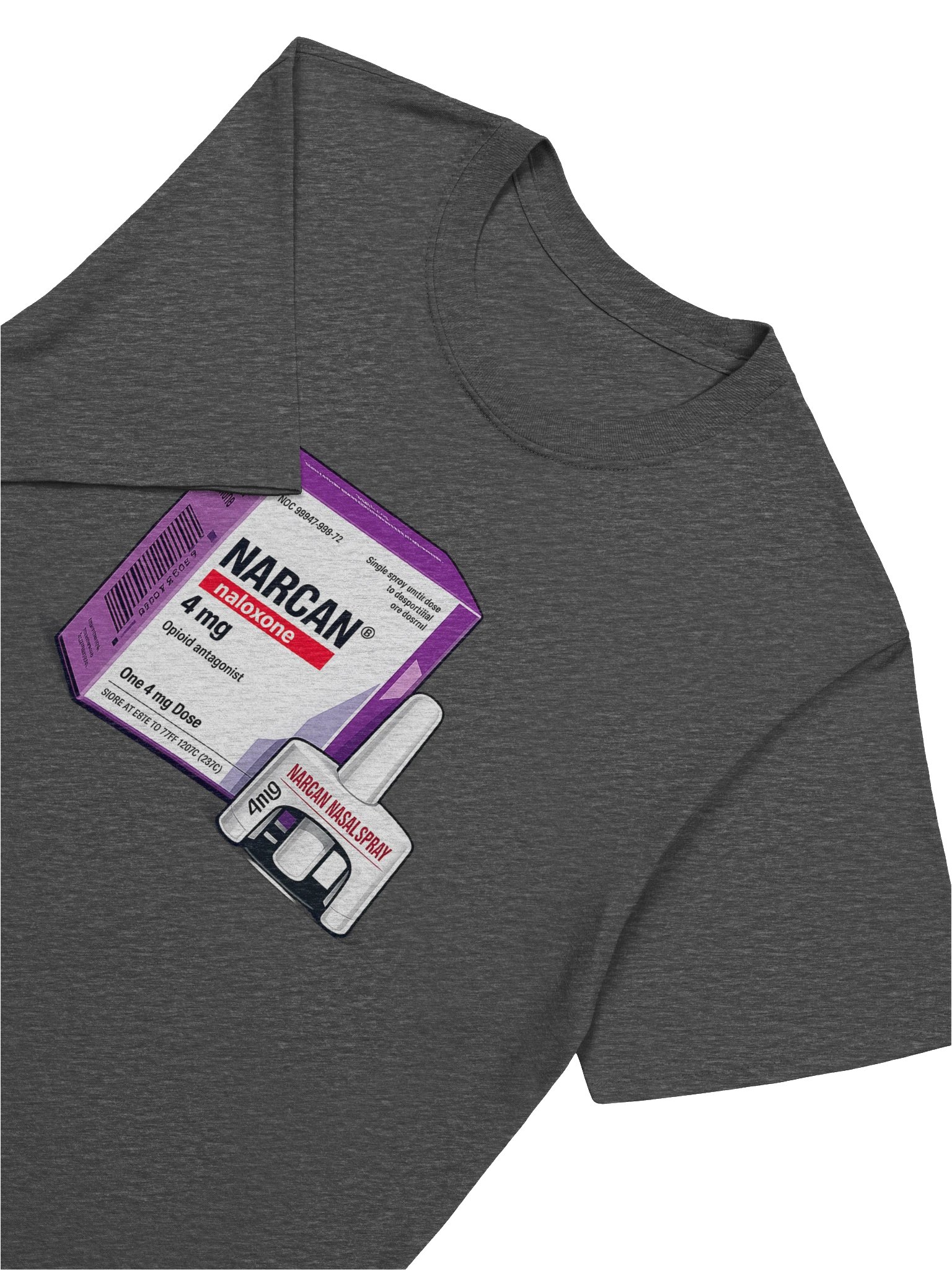 Narcan Opioid Antagonist Nasal Spray T-Shirt product image (7)