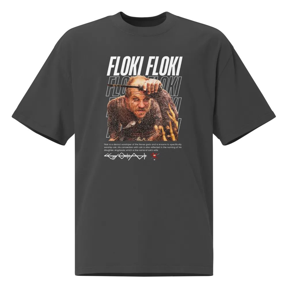 Faded Black Floki Tee product image (1)