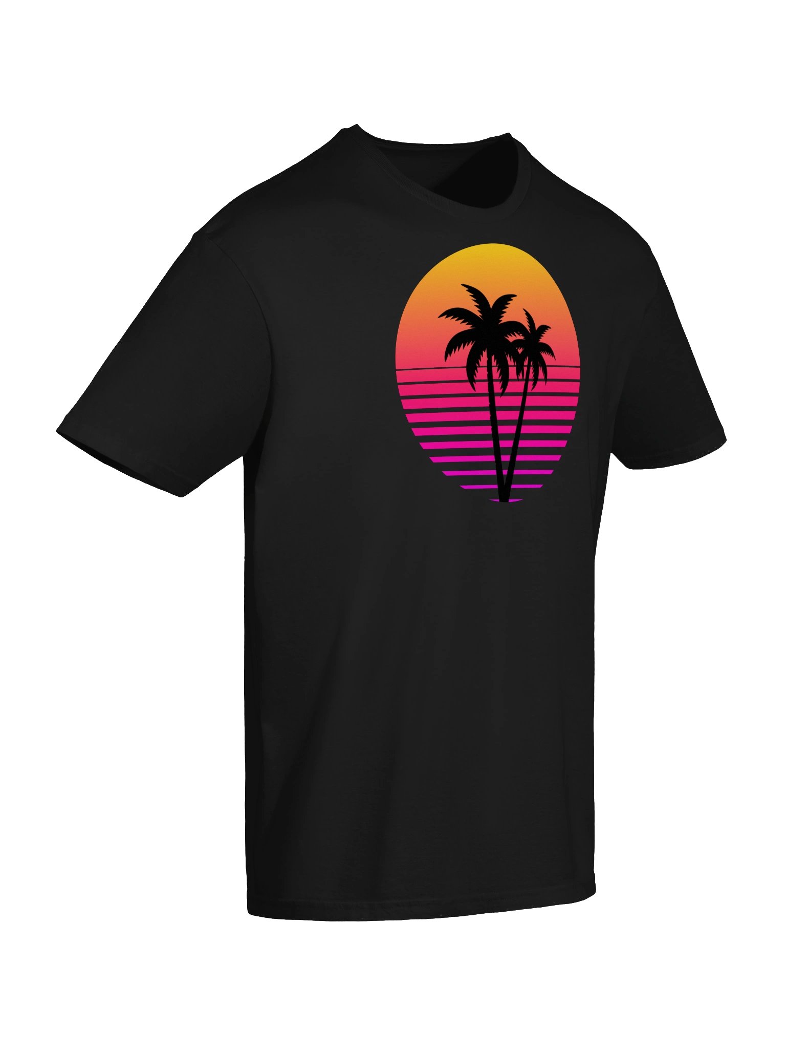 SYNTHWAVE PALMS T-Shirt product image (6)
