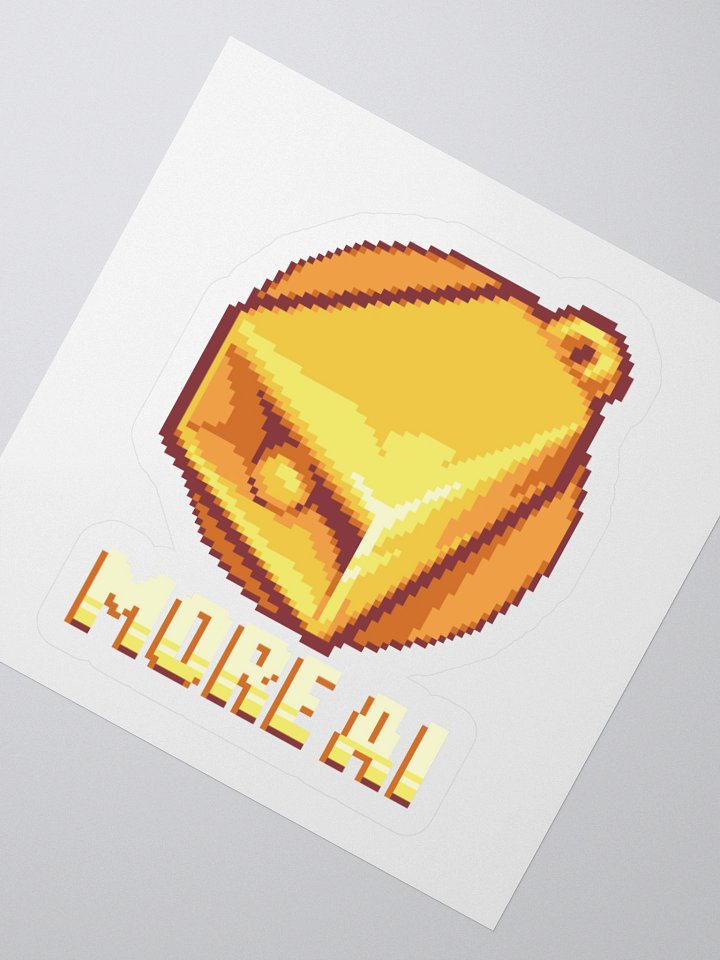More Cowbell / More AI Sticker product image (4)