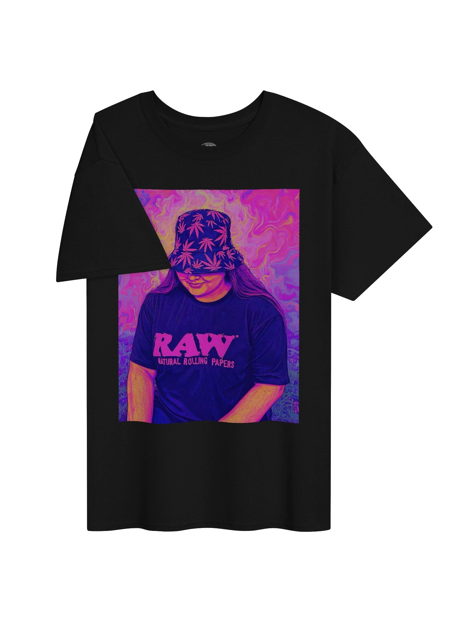 Alani - Psychedelic Neon RAW Graphic Tee product image (3)