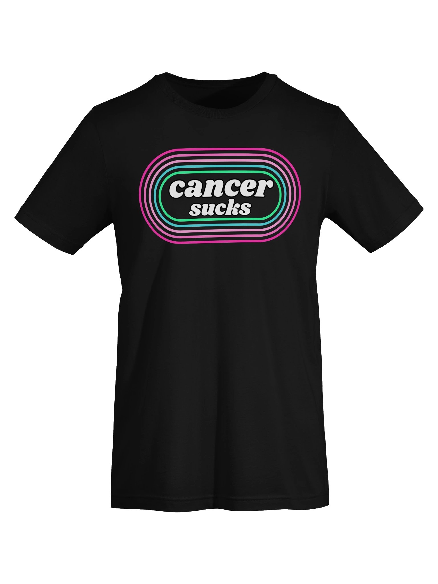 Cancer Sucks Retro T-Shirt product image (5)