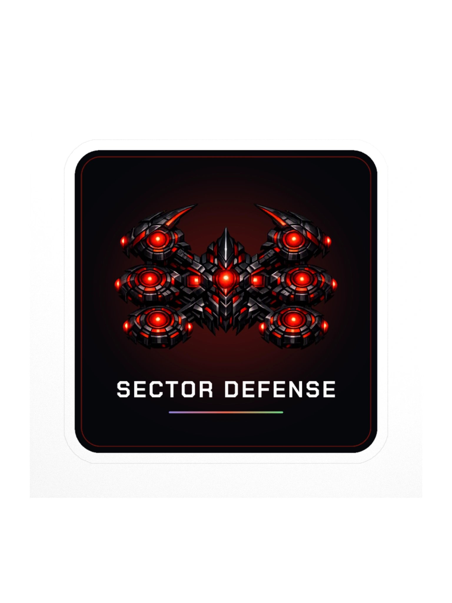 Sector Defense Obsidian Reaper Sticker product image (1)