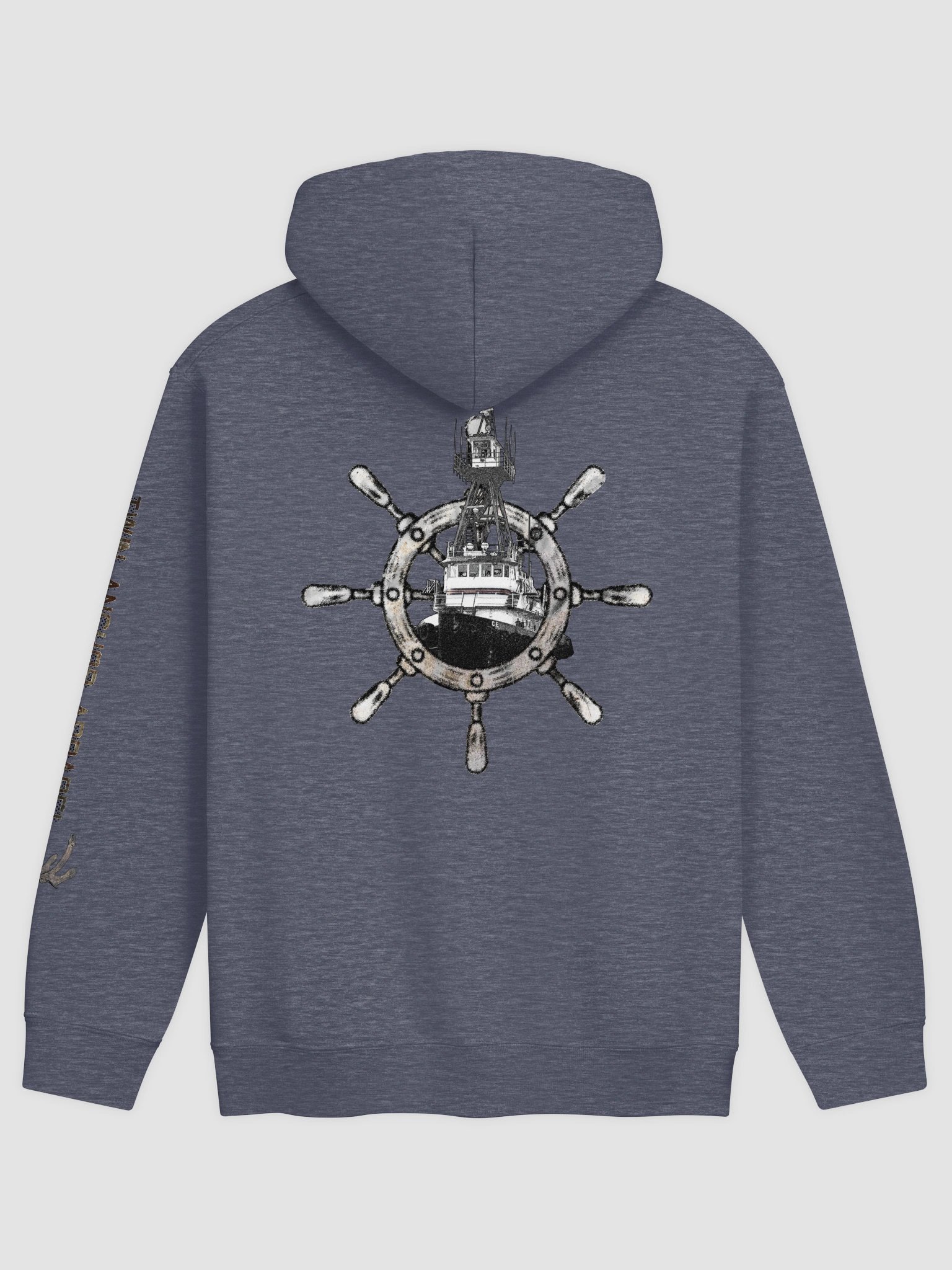 Ship Wheel & Tug CE – Maritime Heritage | Twin Anchor Apparel AB Watch Line product image (1)