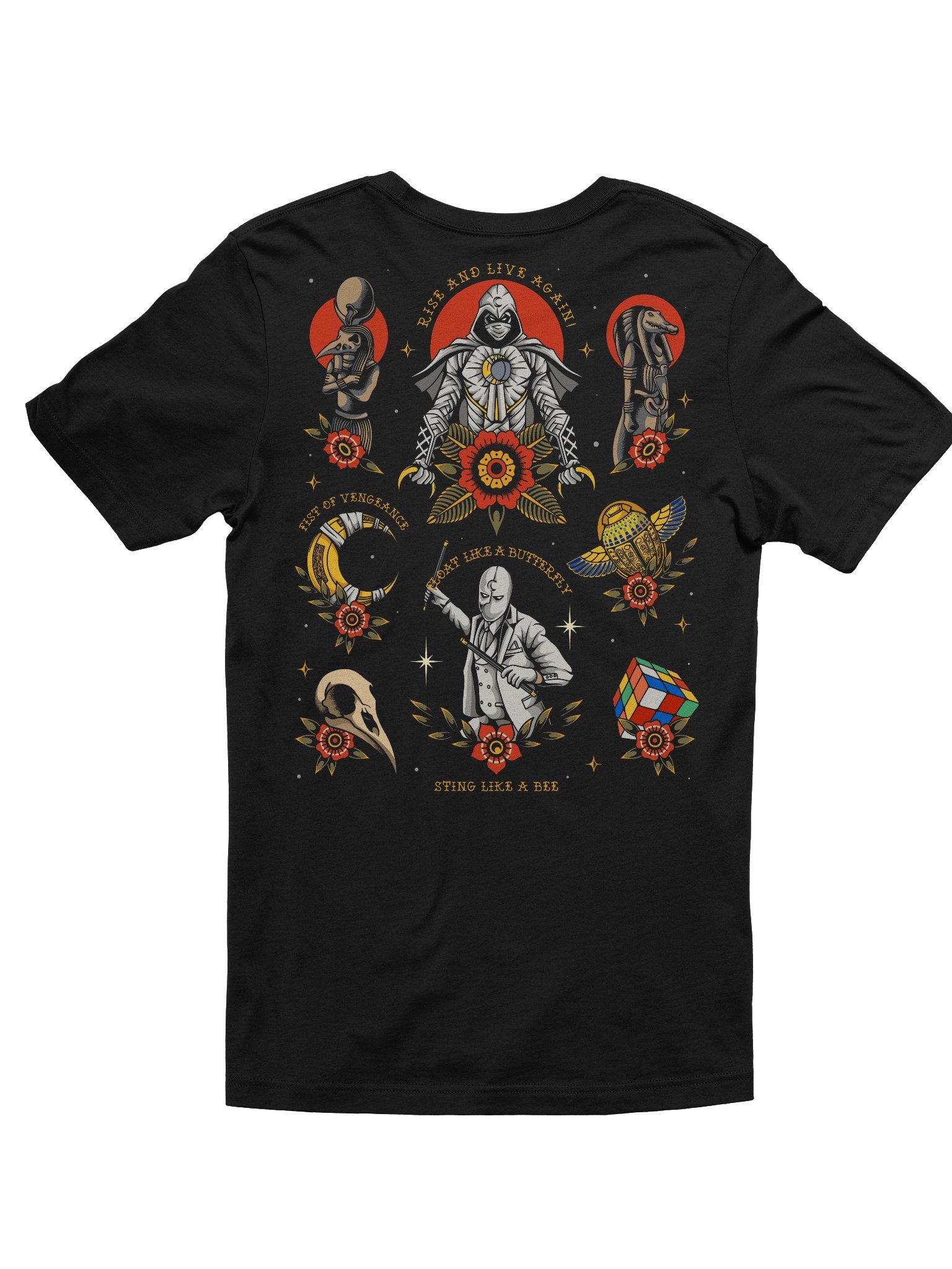 Moon Knight Flash - Tee(Front & Back) product image (3)