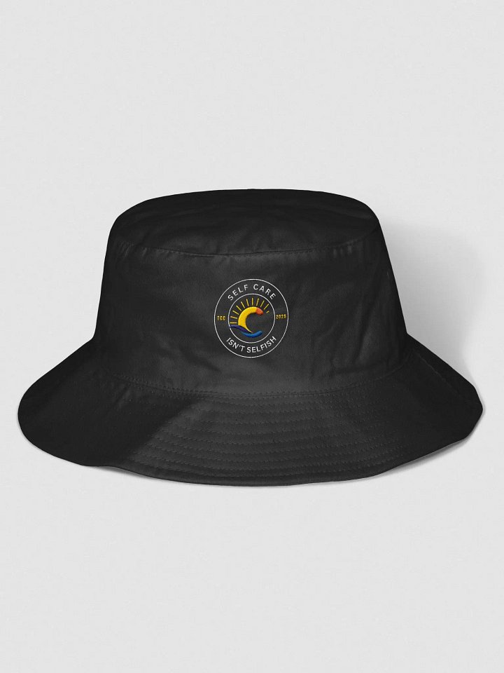 Self Care Sunset Waves Flexfit Bucket Hat product image (1)