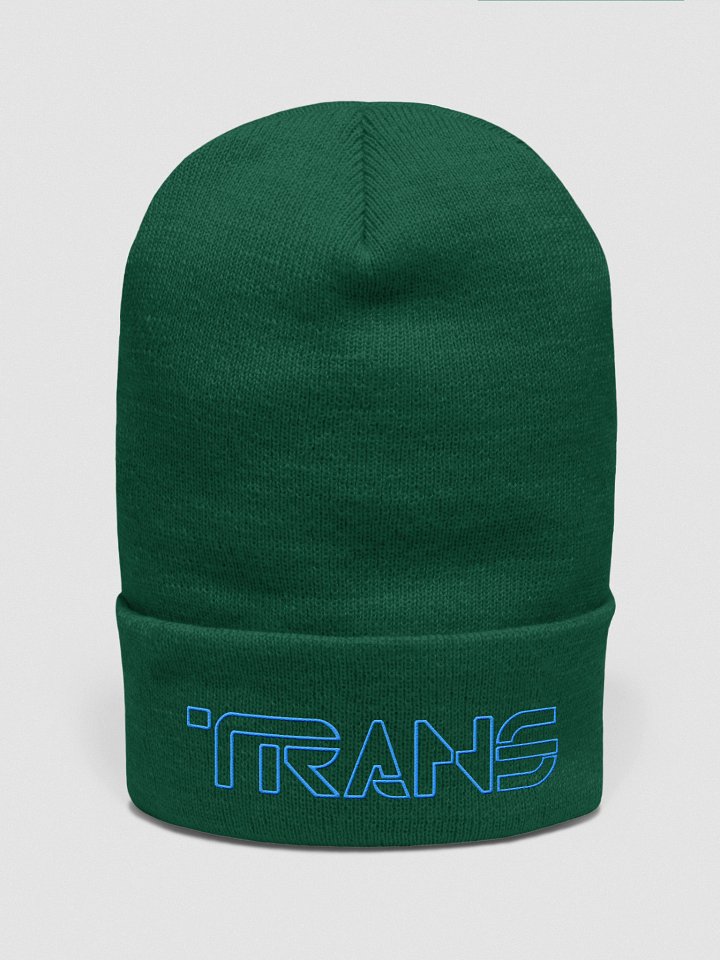 Trans Vaporwave Beanie product image (1)