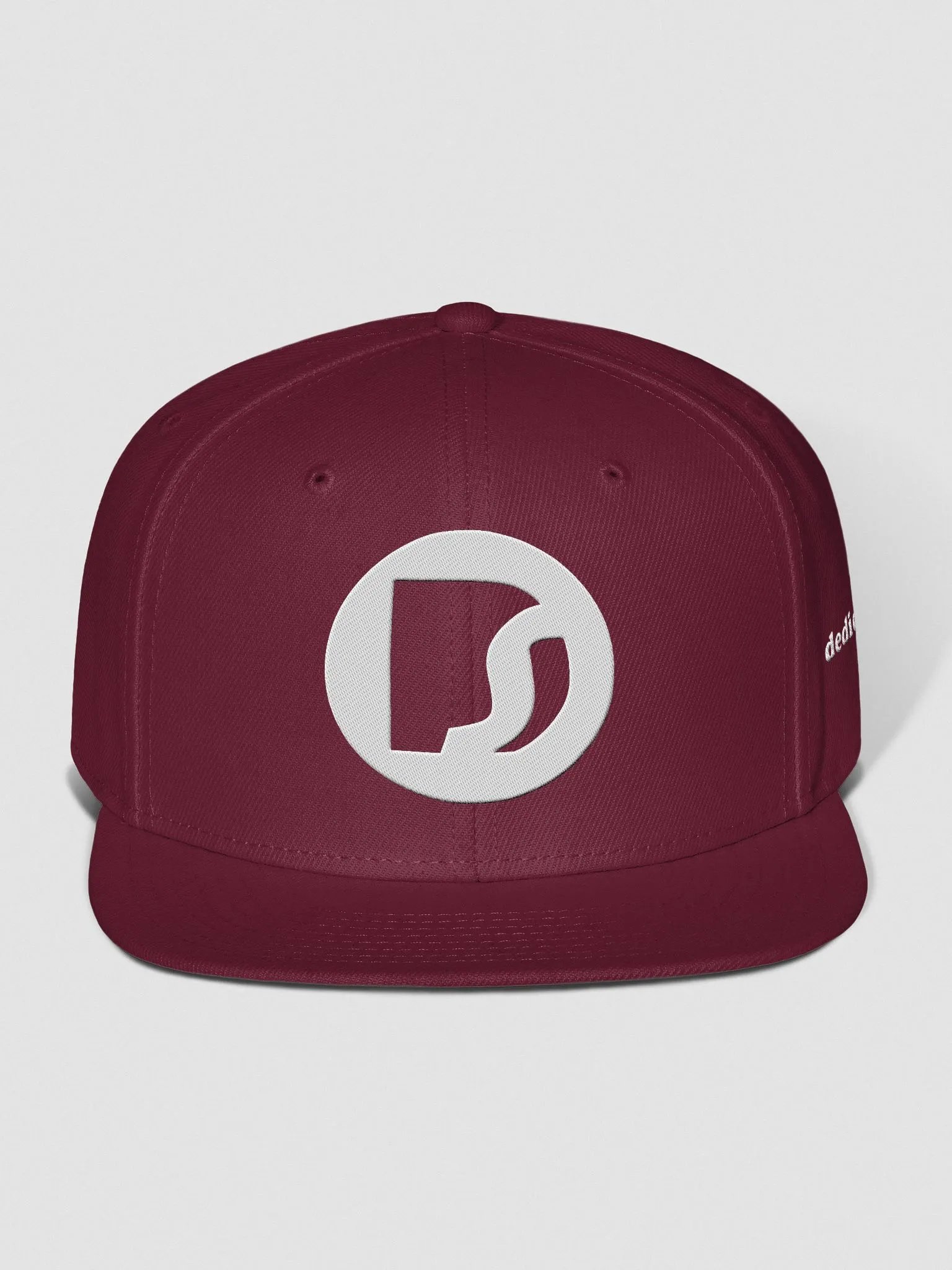 Dedicated Snapback White/Maroon product image (1)