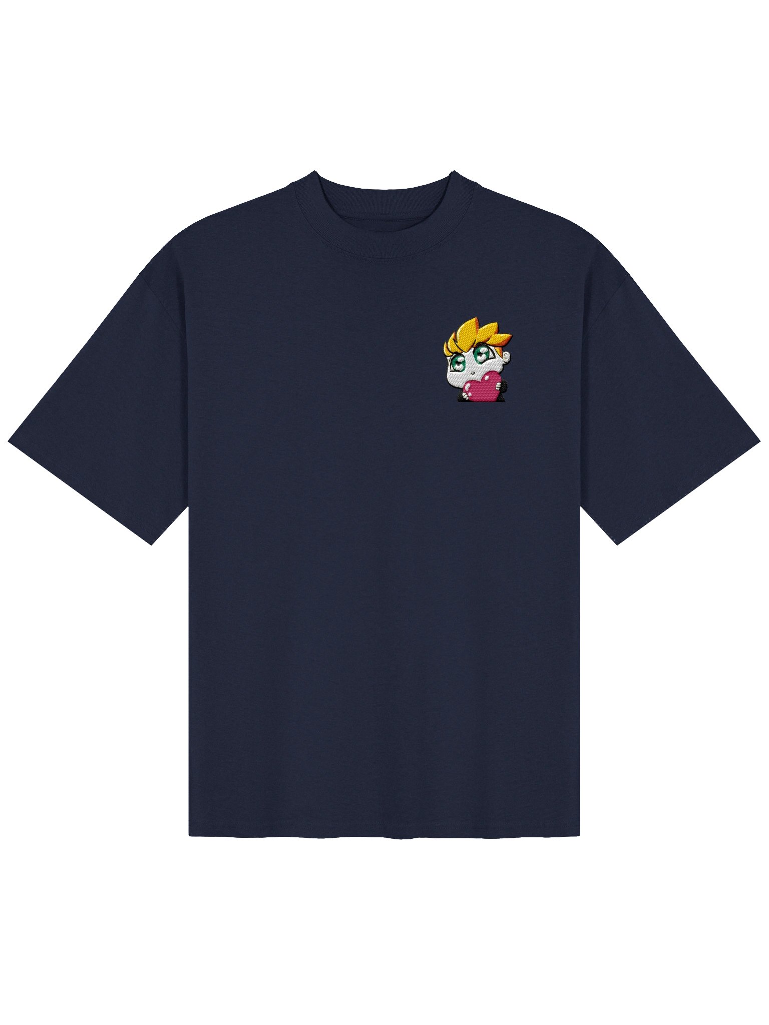 Oversized T-Shirt | Love | Embroidered product image (1)