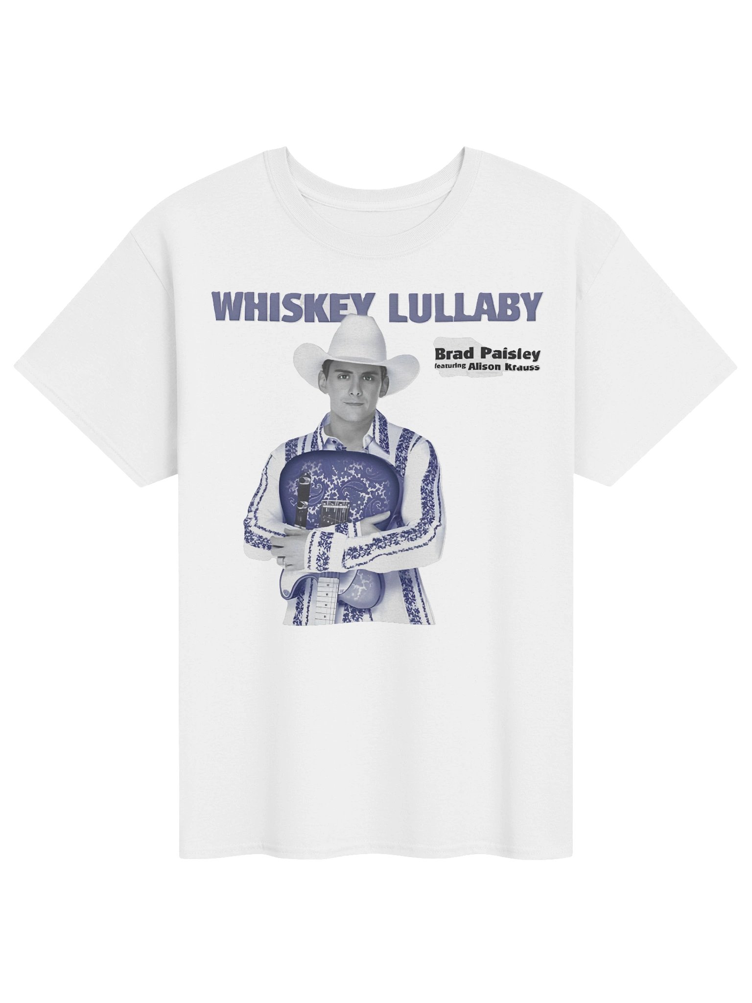 Whiskey Lullaby Brad Paisley Tshirt product image (1)