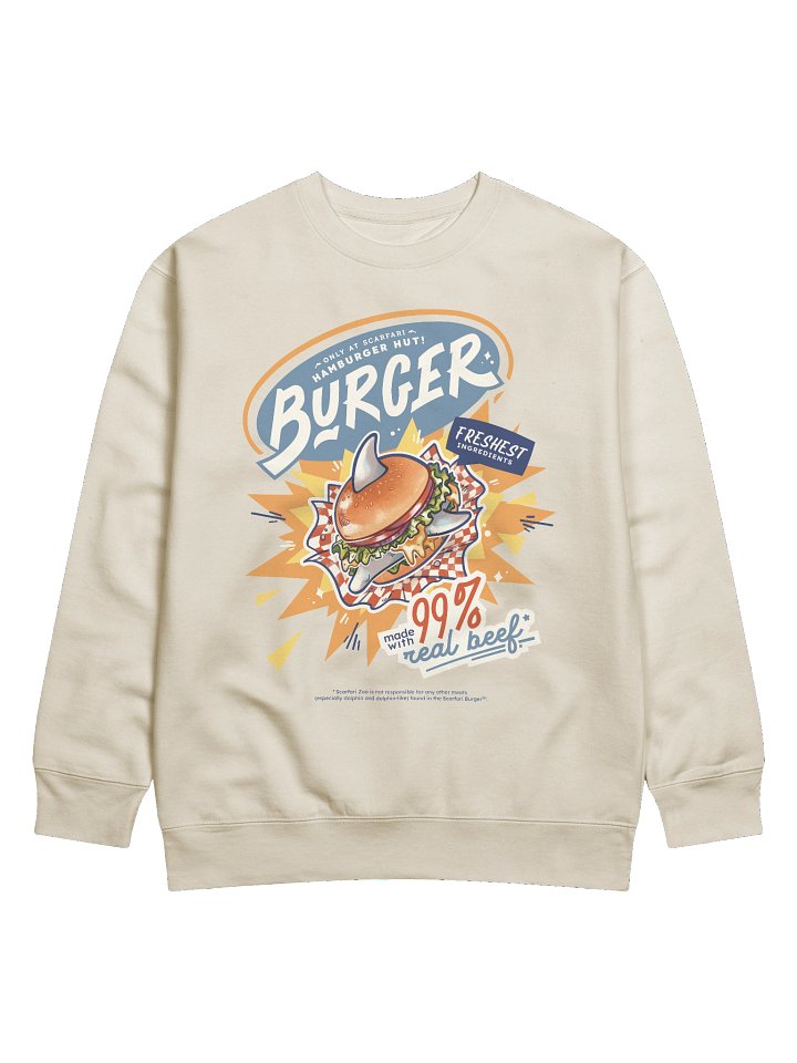 Scarfari Burger Crewneck product image (1)