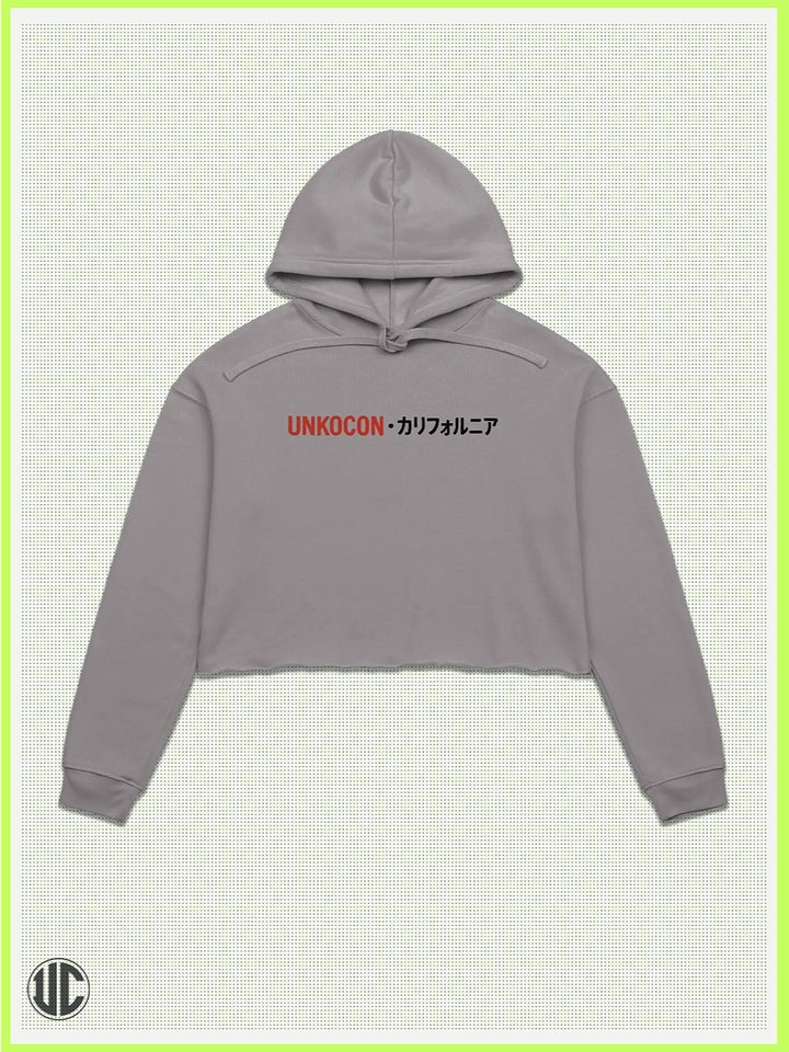 UnkoCon – Ventura CA Skater Crop Hoodie product image (1)