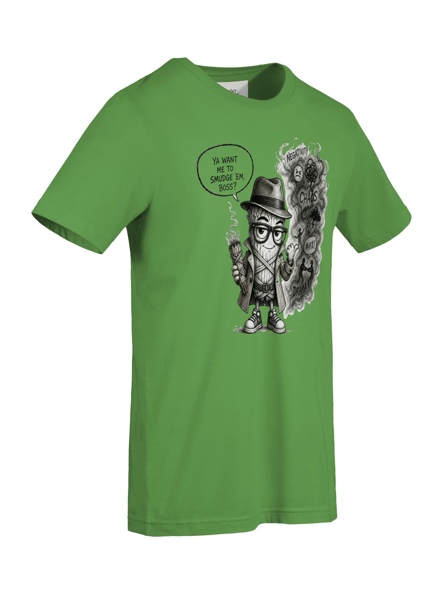 Smudgy the Sage - "Ya Want Me to Smudge 'Em, Boss?" Unisex Tee product image (5)