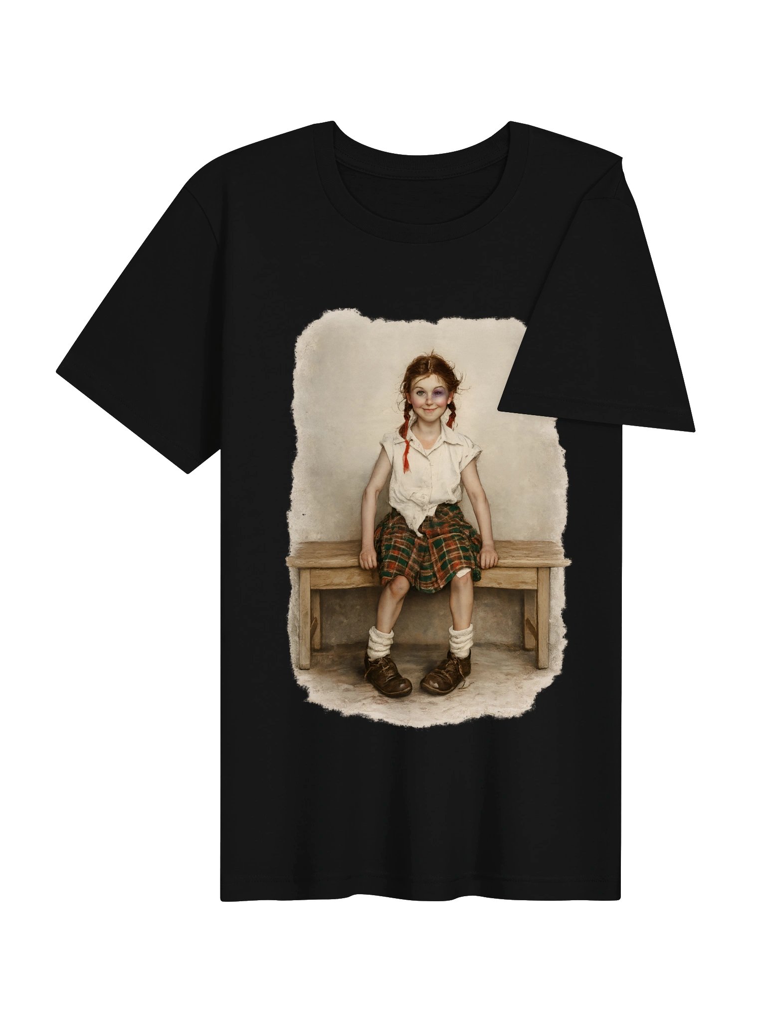 Camiseta Vintage "La Niña del Ojo Morado" product image (6)