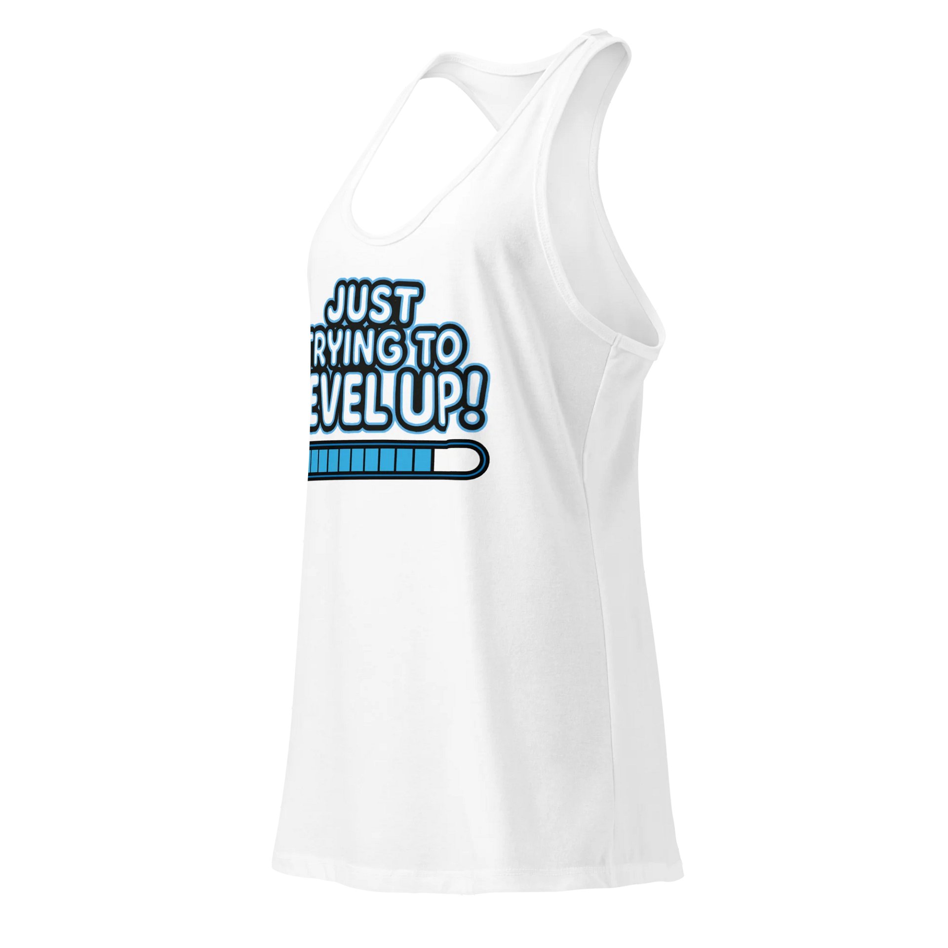 'Leveling Up' Women's Racerback Shirt product image (3)