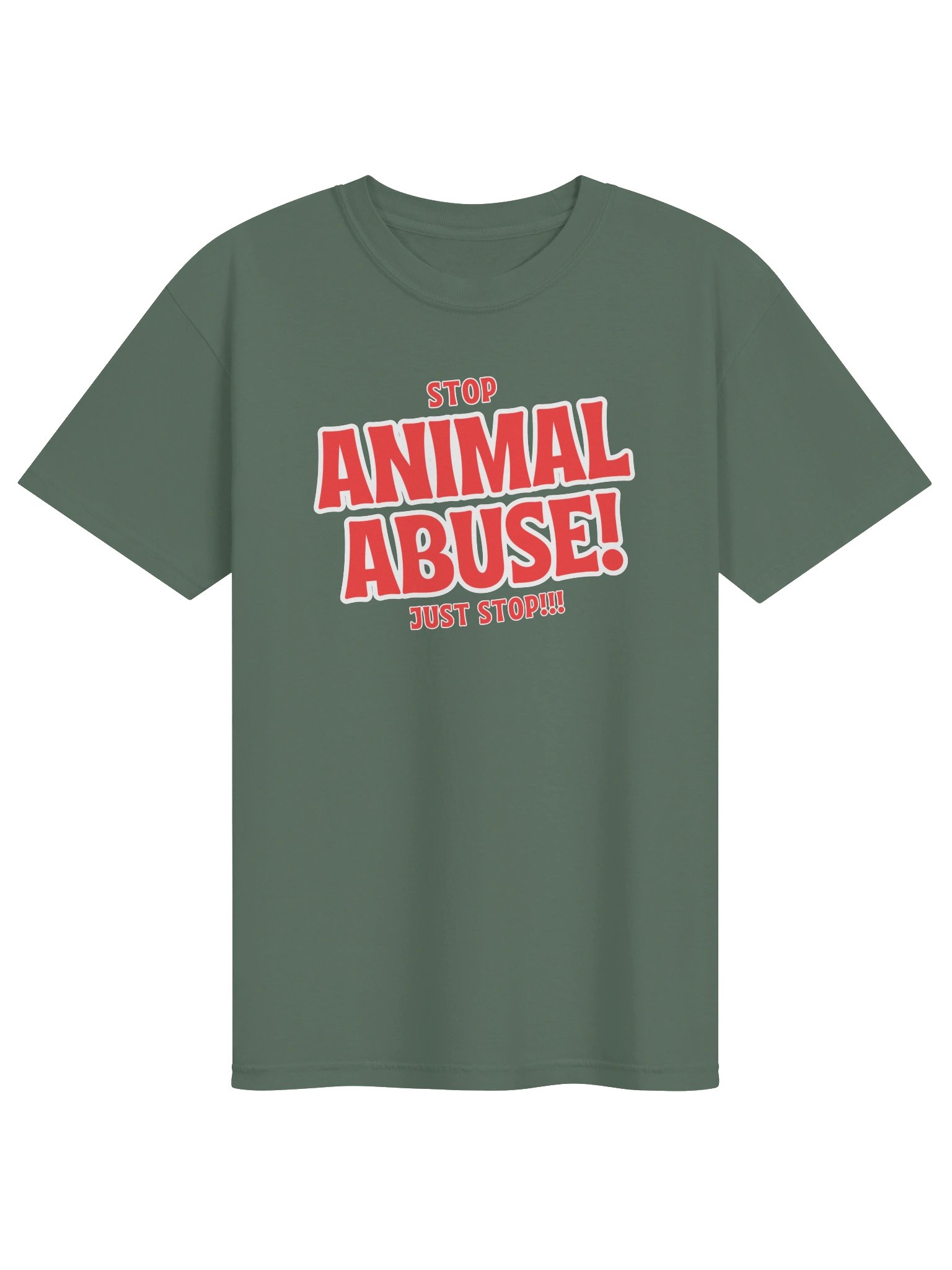 Stop Animal Abuse - Statement Tee product image (1)