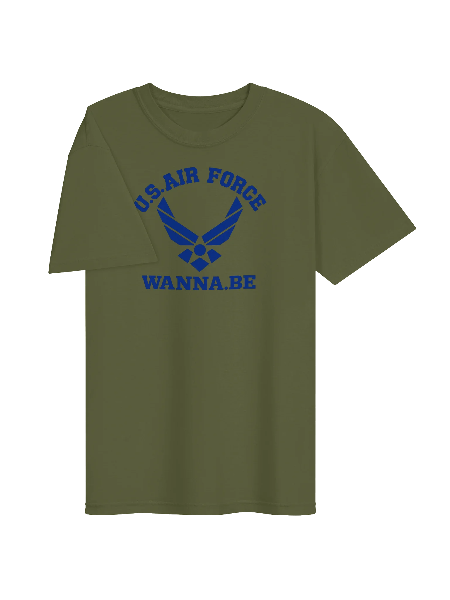 U.S. Air Force Wanna.Be T-Shirt — Flying High on Humor product image (11)