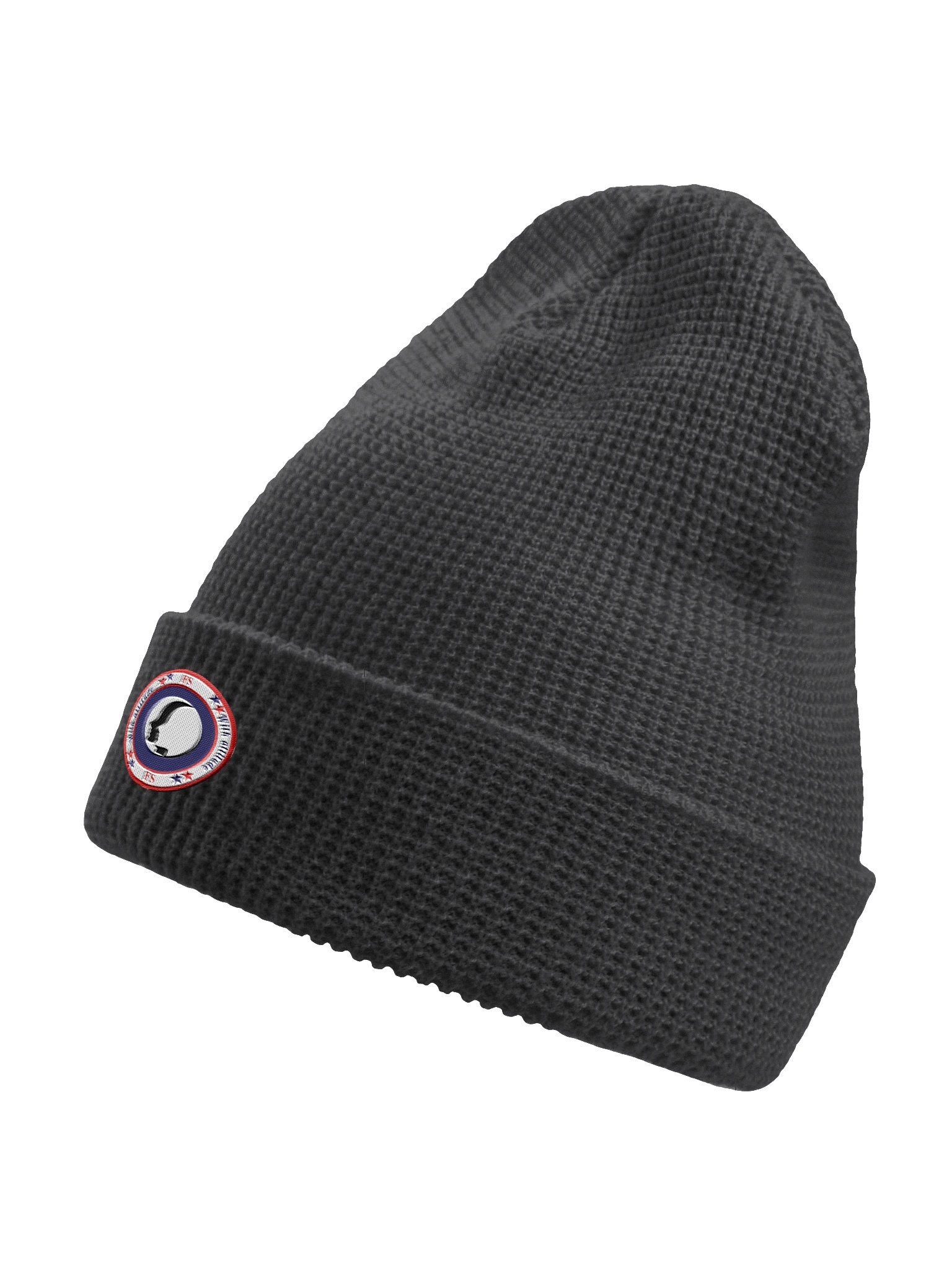 FatsaStampa logo embroidered Waffle Beanie product image (6)