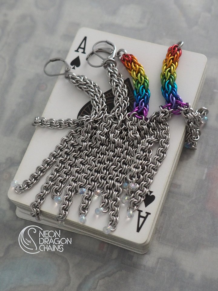 Anarchy Flogger Earrings product image (2)