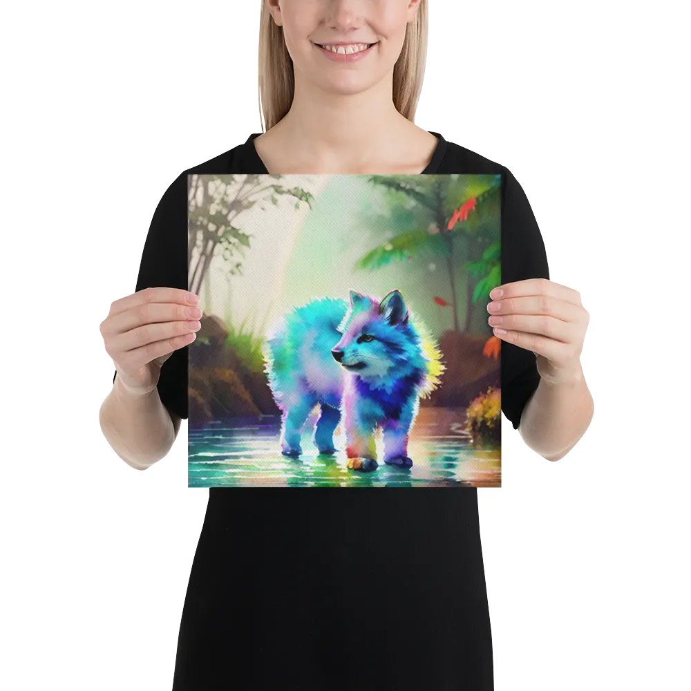 Cute Fox Digital Painting - v1 product image (2)