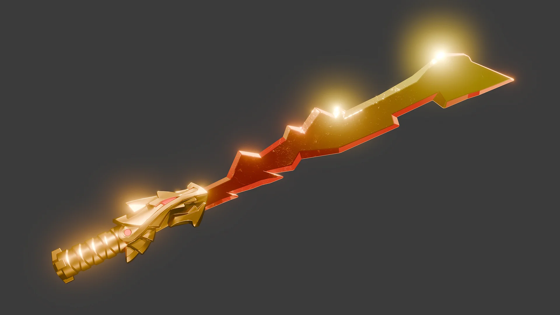 Ninjago Elemental Blade - 3D printable model files product image (8)