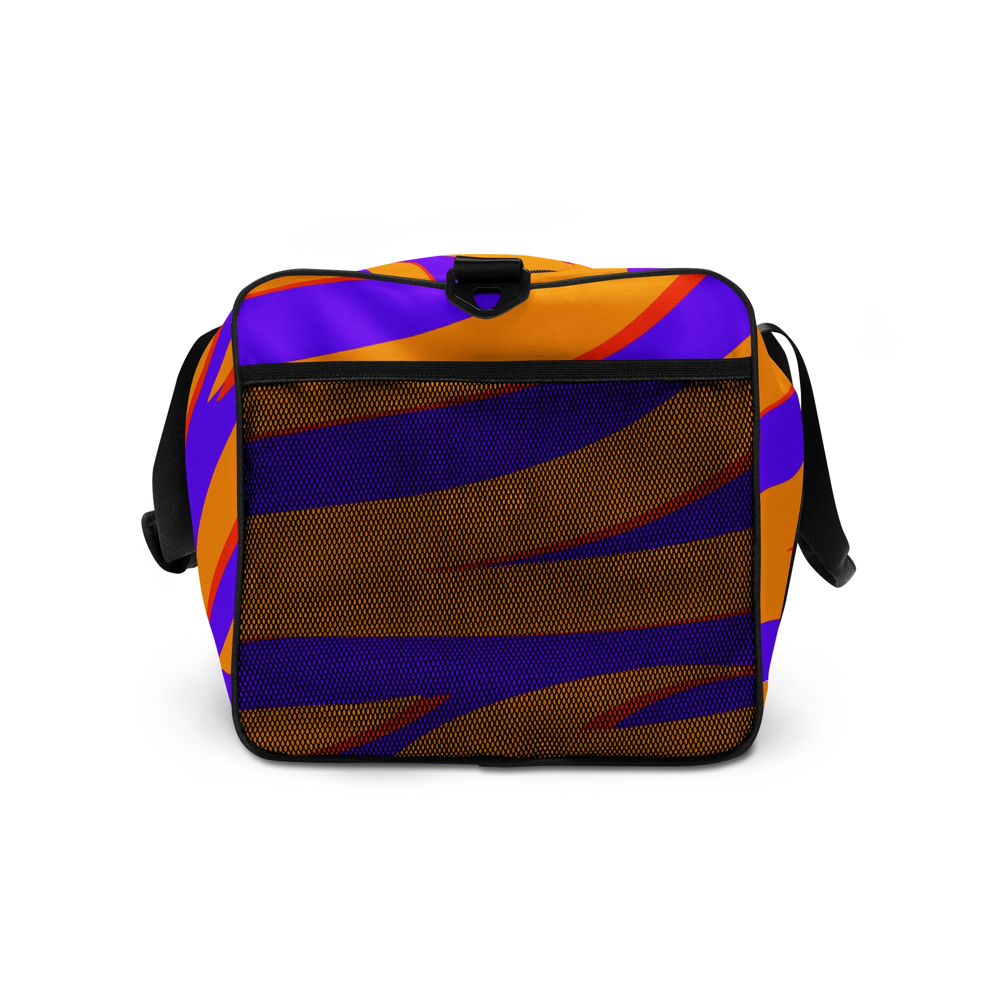 Tiger Print Duffle Bag – Orange Purple product image (7)