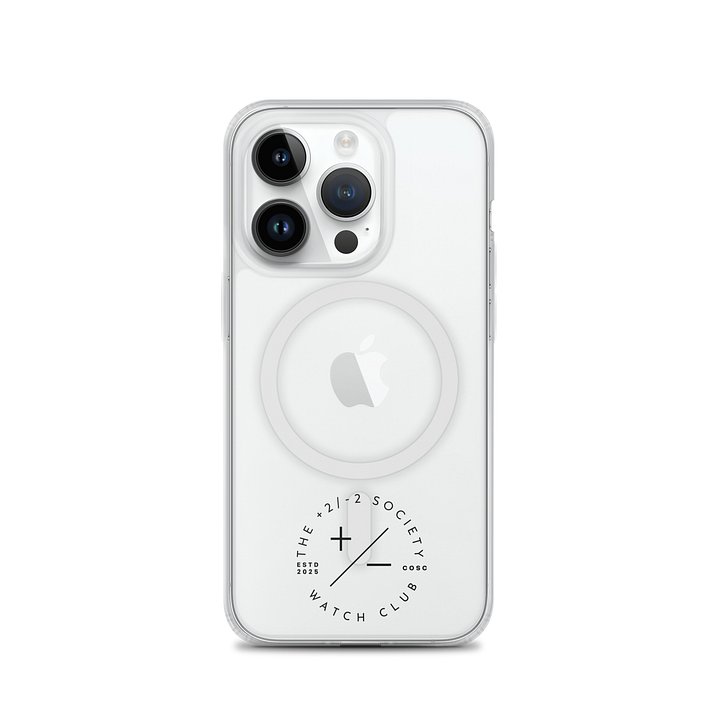The ±2 Stealth Shield MagSafe® Clear Case for iPhone product image (1)