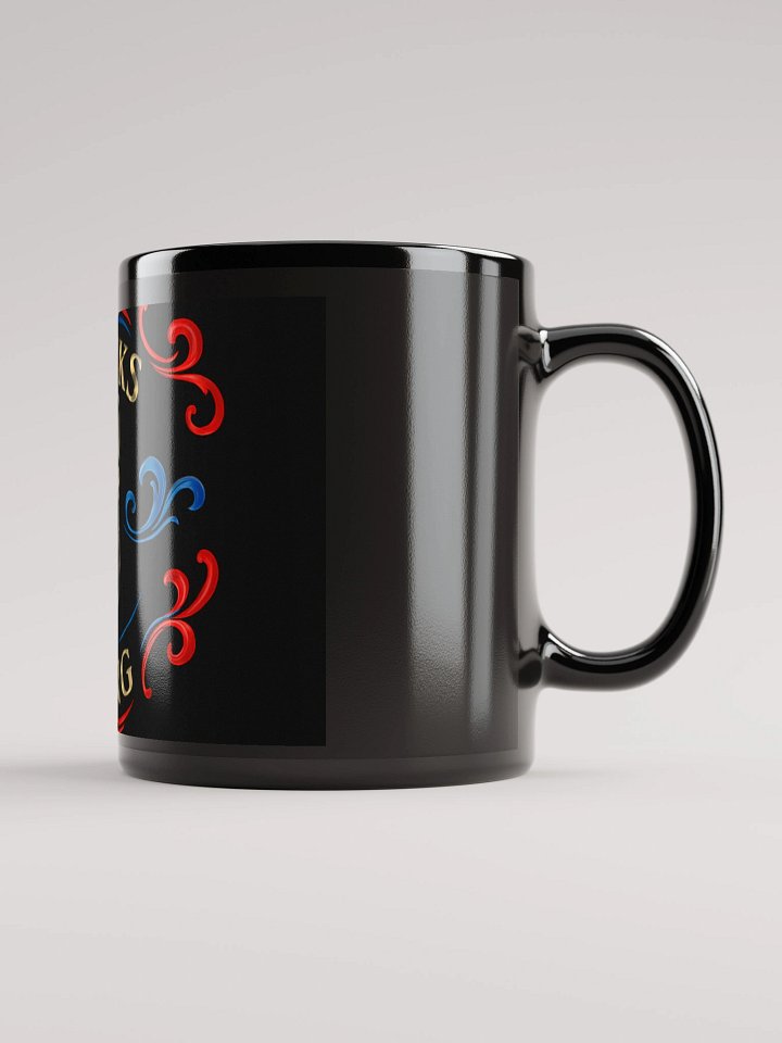 J. Franks Gaming Black Glossy Mug product image (1)